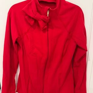 Kate Spade X Beyond Yoga Red Bow Jacket - Size L